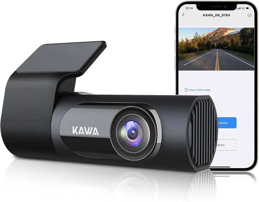 Kawa D6 dashcam 2K con 3DNR y WDR